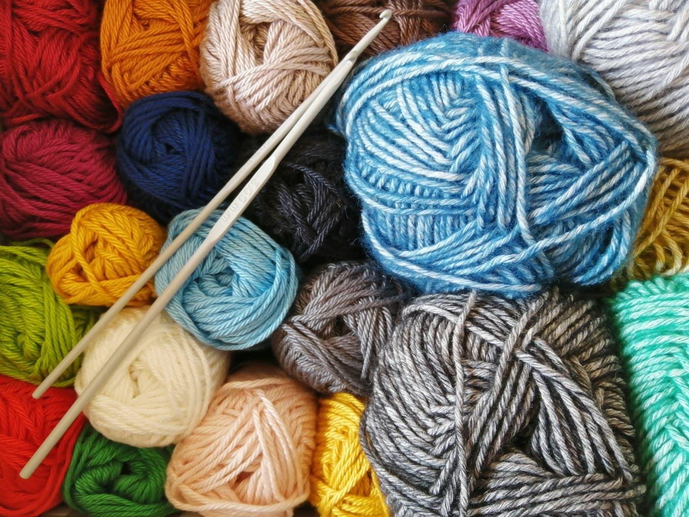Wool cloth being formed on the worktable